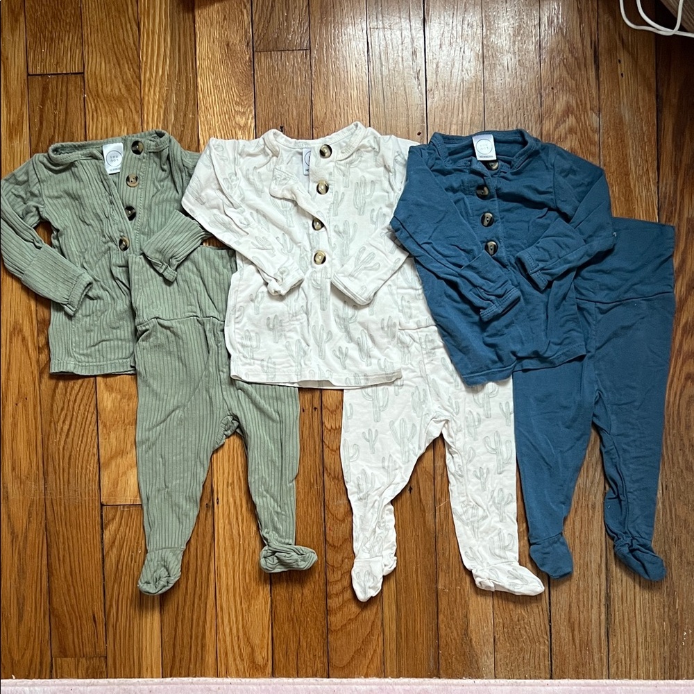 Lot of 3- Lou Lou & Co Top and Bottom sets